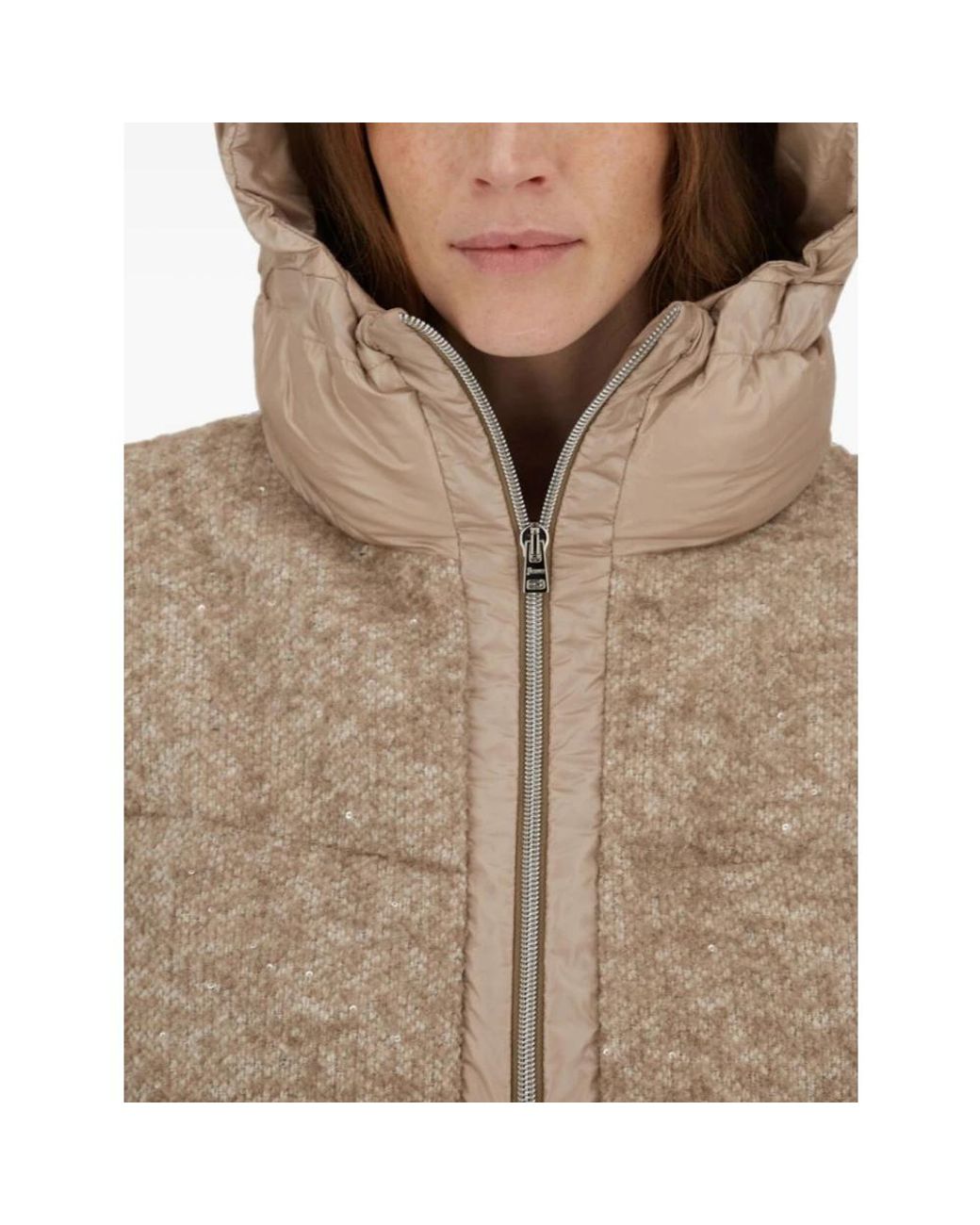 Down Jackets Herno de color Natural