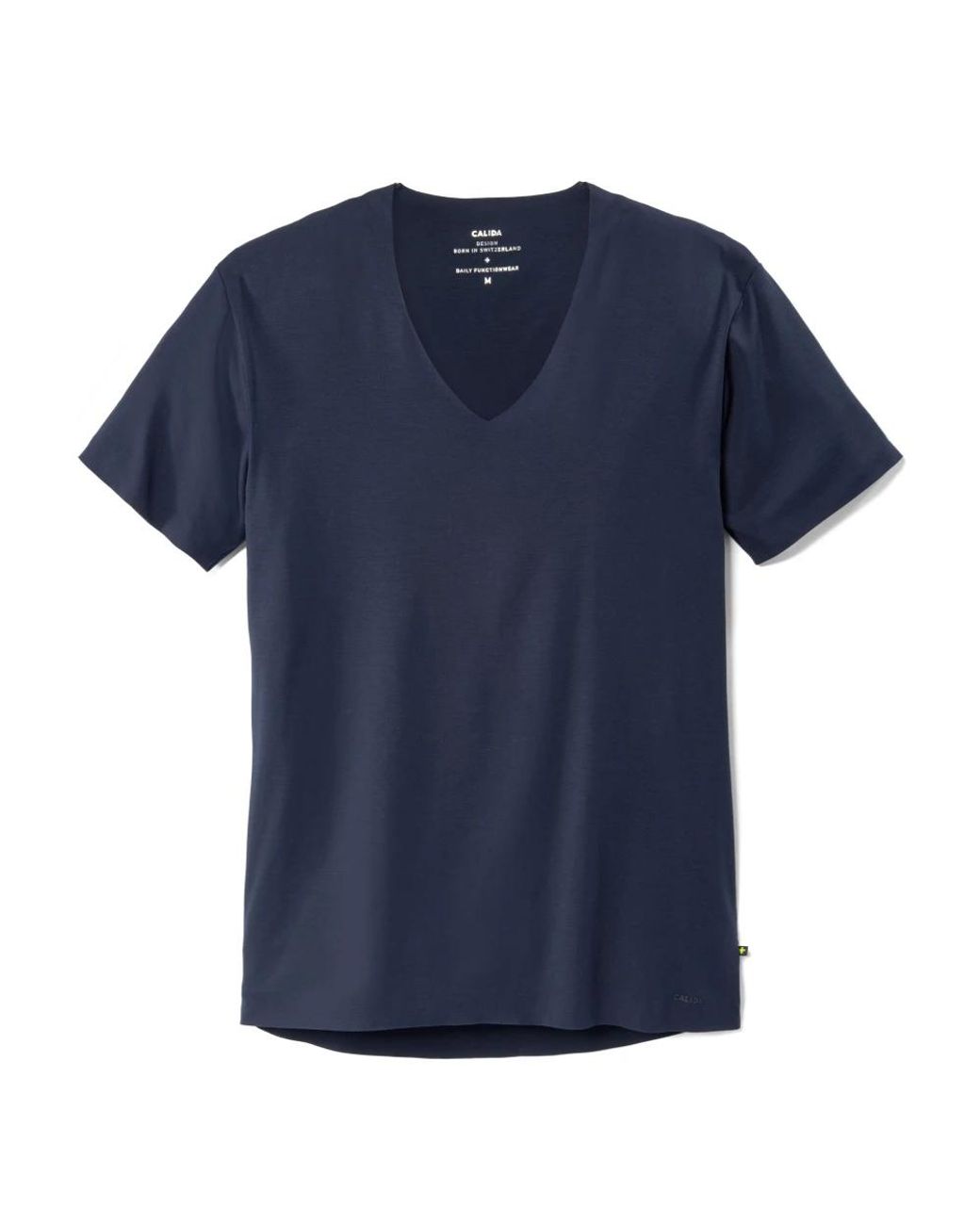 Calida Tops ,Blauw ,Katoen Casual Katoenen T-Shirt in het Blue voor heren
