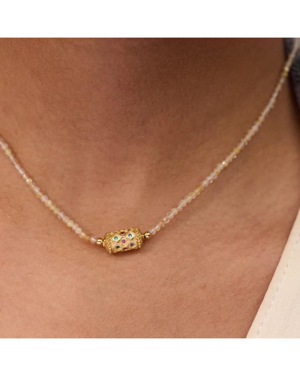 Dorothée Sausset Metallic Necklaces