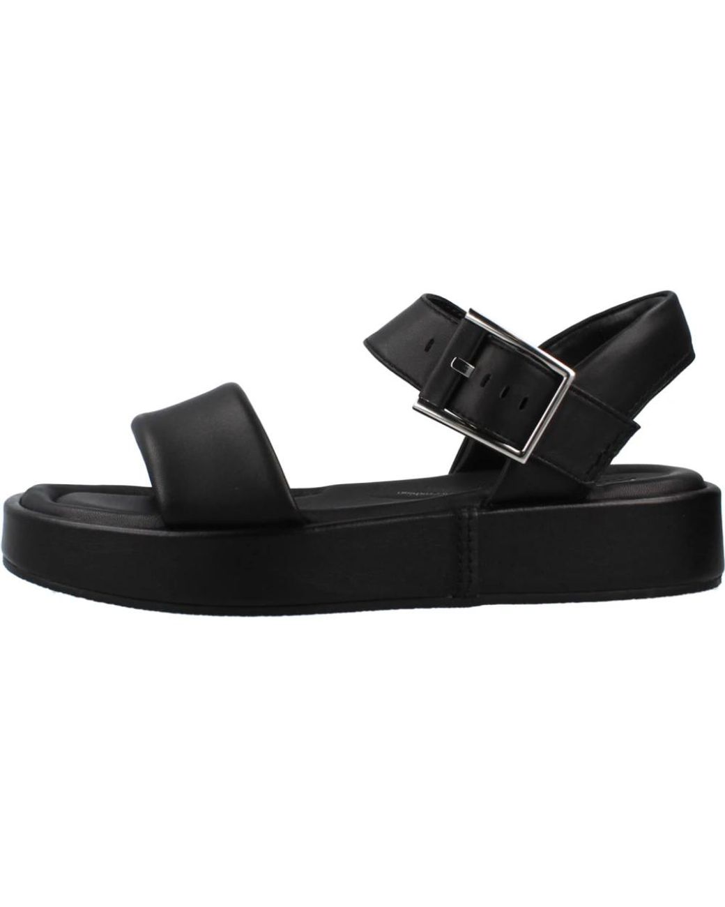 Flat Sandals Clarks de color Black