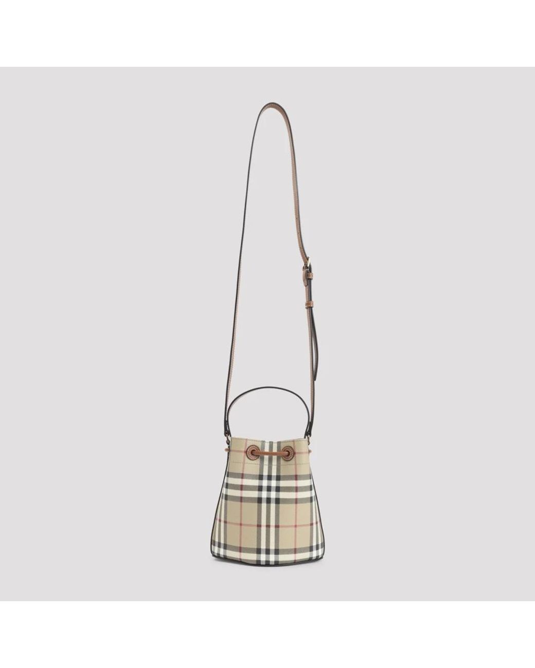 Burberry Metallic Bucket Bags