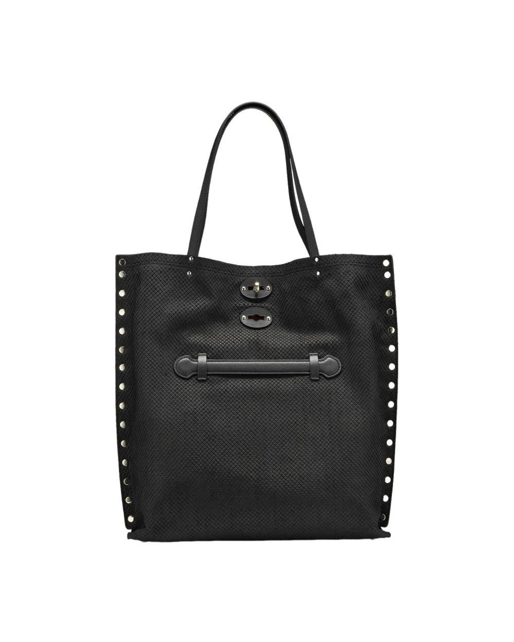 Zanellato Black Shopping Bags