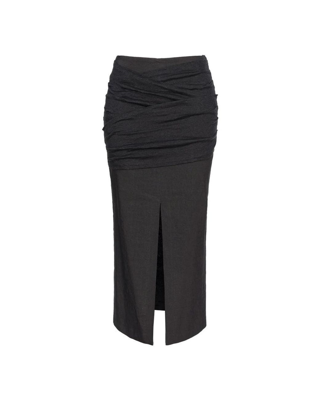 Pinko Black Pencil Skirts