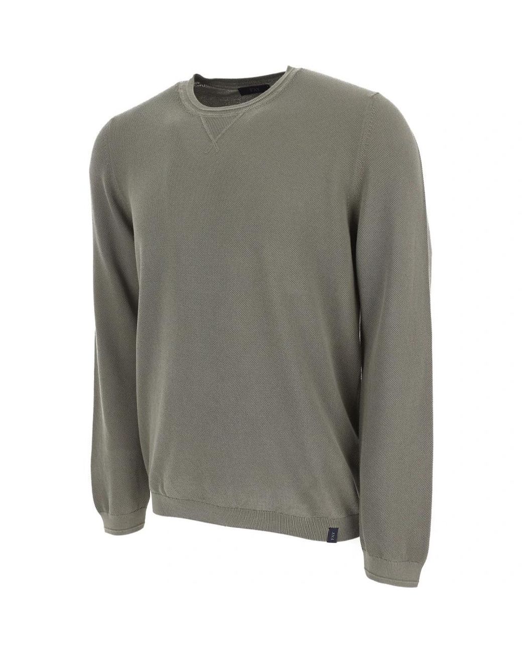 Fay Gray Round-Neck Knitwear for men