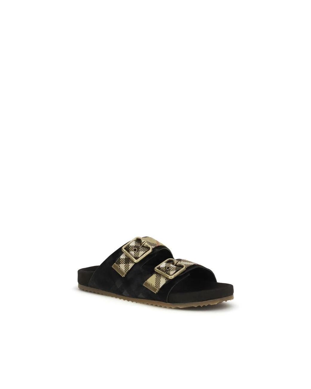Burberry Black Sliders