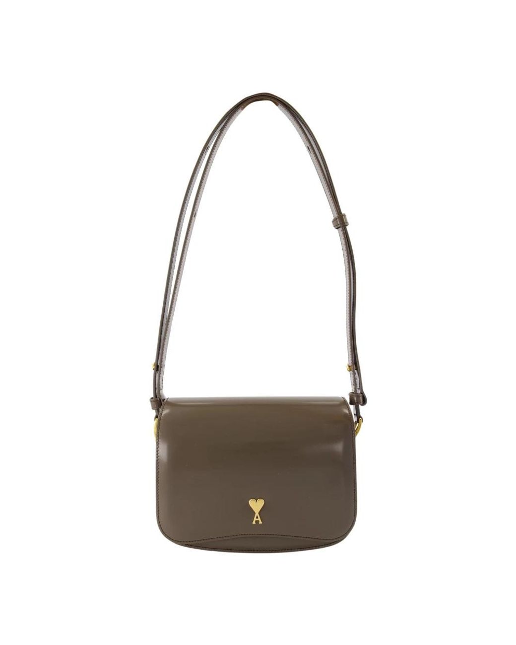 AMI Brown Shoulder Bags