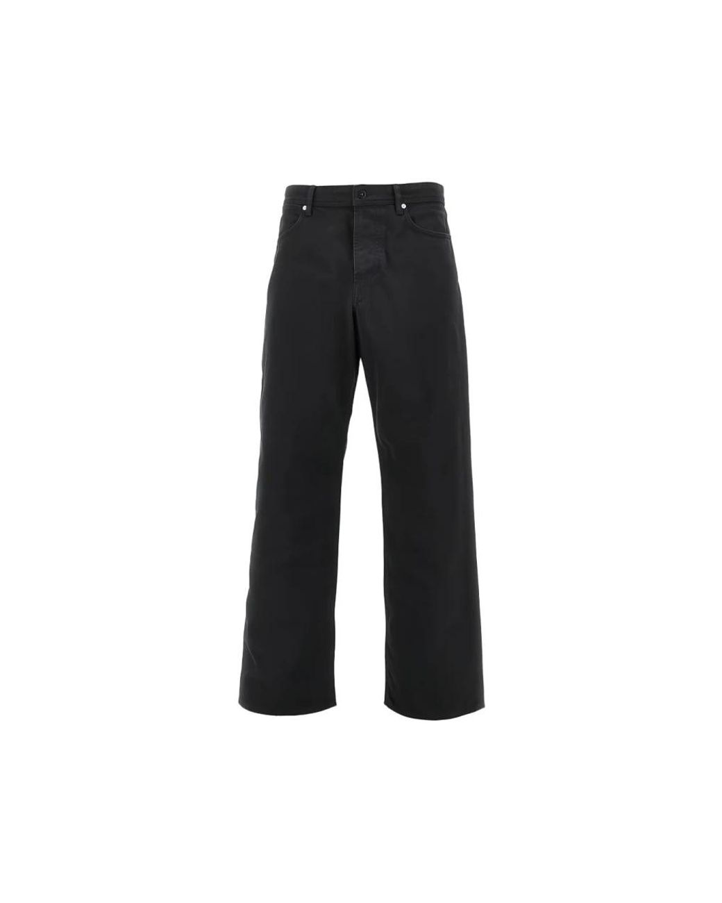 Stone Island Black Straight Fit Jeans for men
