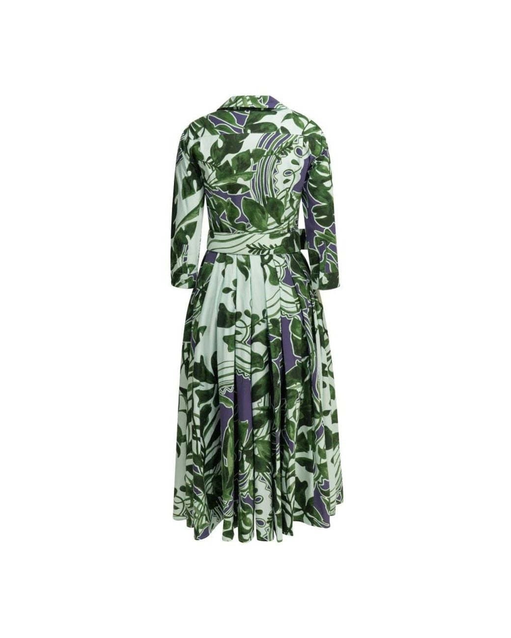 Samantha Sung Green Shirt Dresses