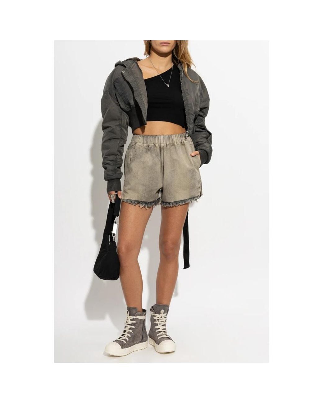 Bomber Jackets Rick Owens de color Gray