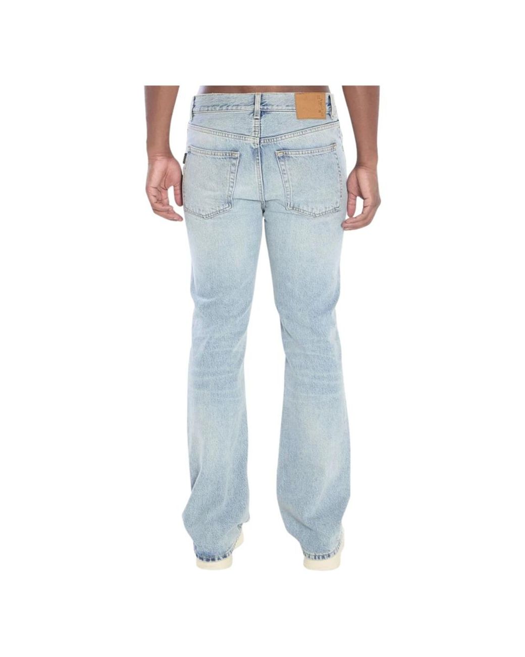 Haikure Blue Straight Jeans for men