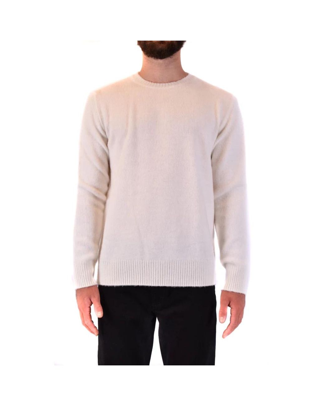 Dondup Pink Round-Neck Knitwear for men