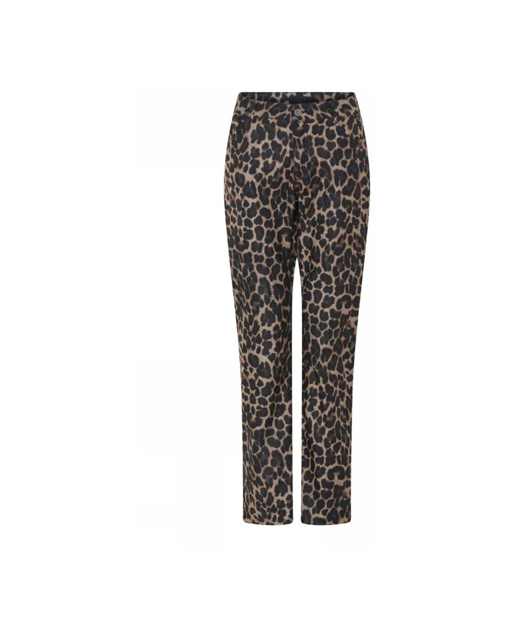 Cro Leo Print Broek in het Black