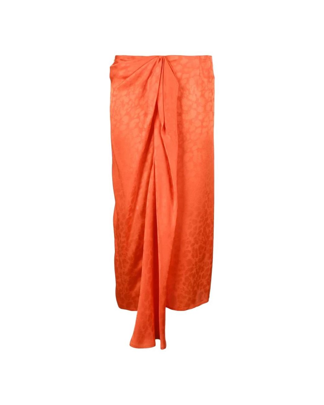 Manila Grace Midi Skirts in het Orange