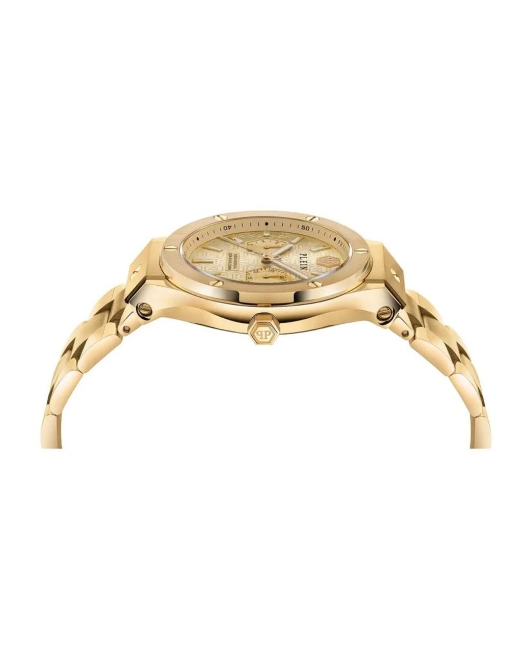 Philipp Plein Metallic Watches for men