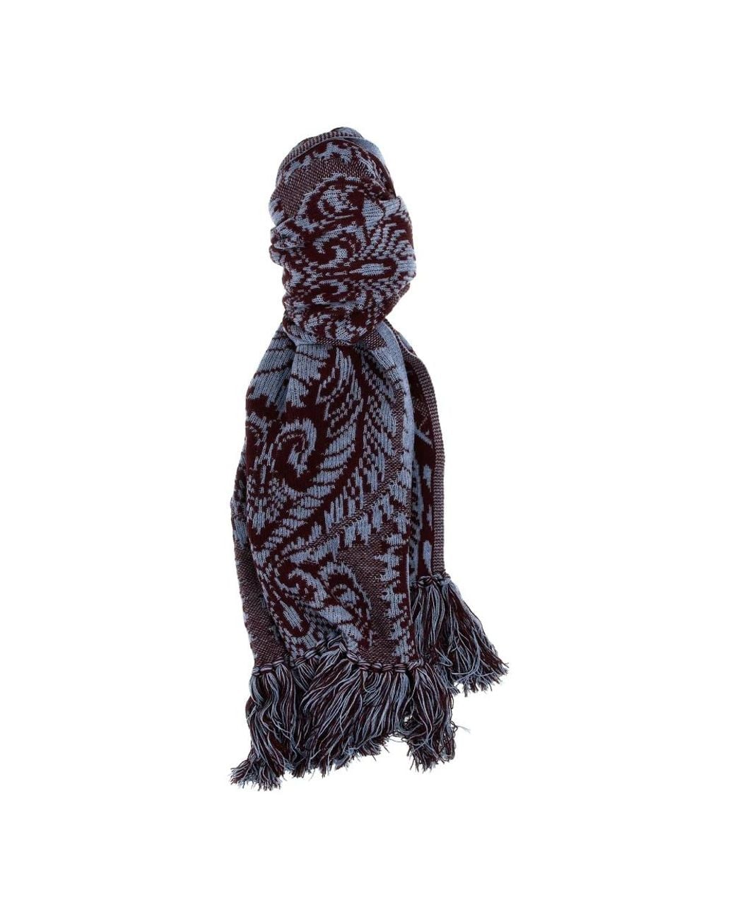 Winter Scarves di Etro in Blue