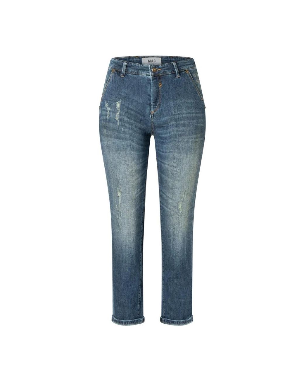 M·a·c Blue Skinny Fit Jeans