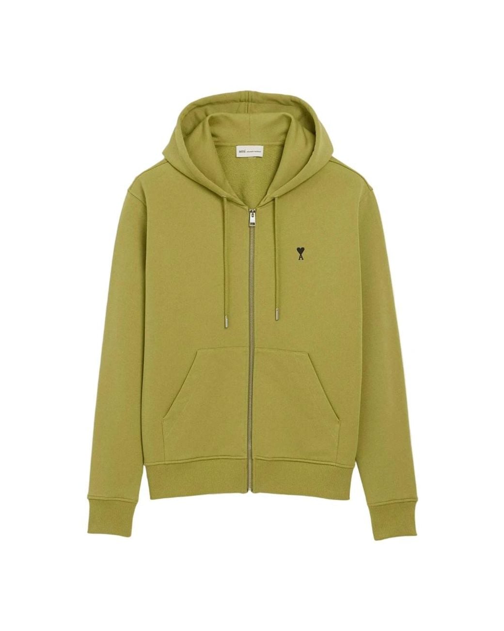 AMI Green Zip-Throughs for men