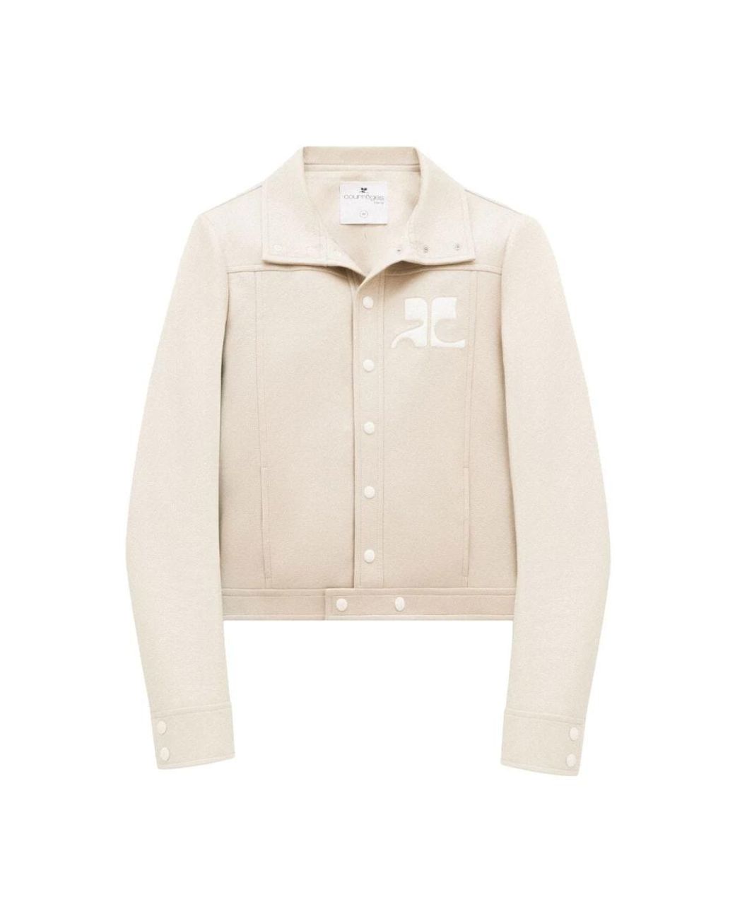 Courreges White Light Jackets for men