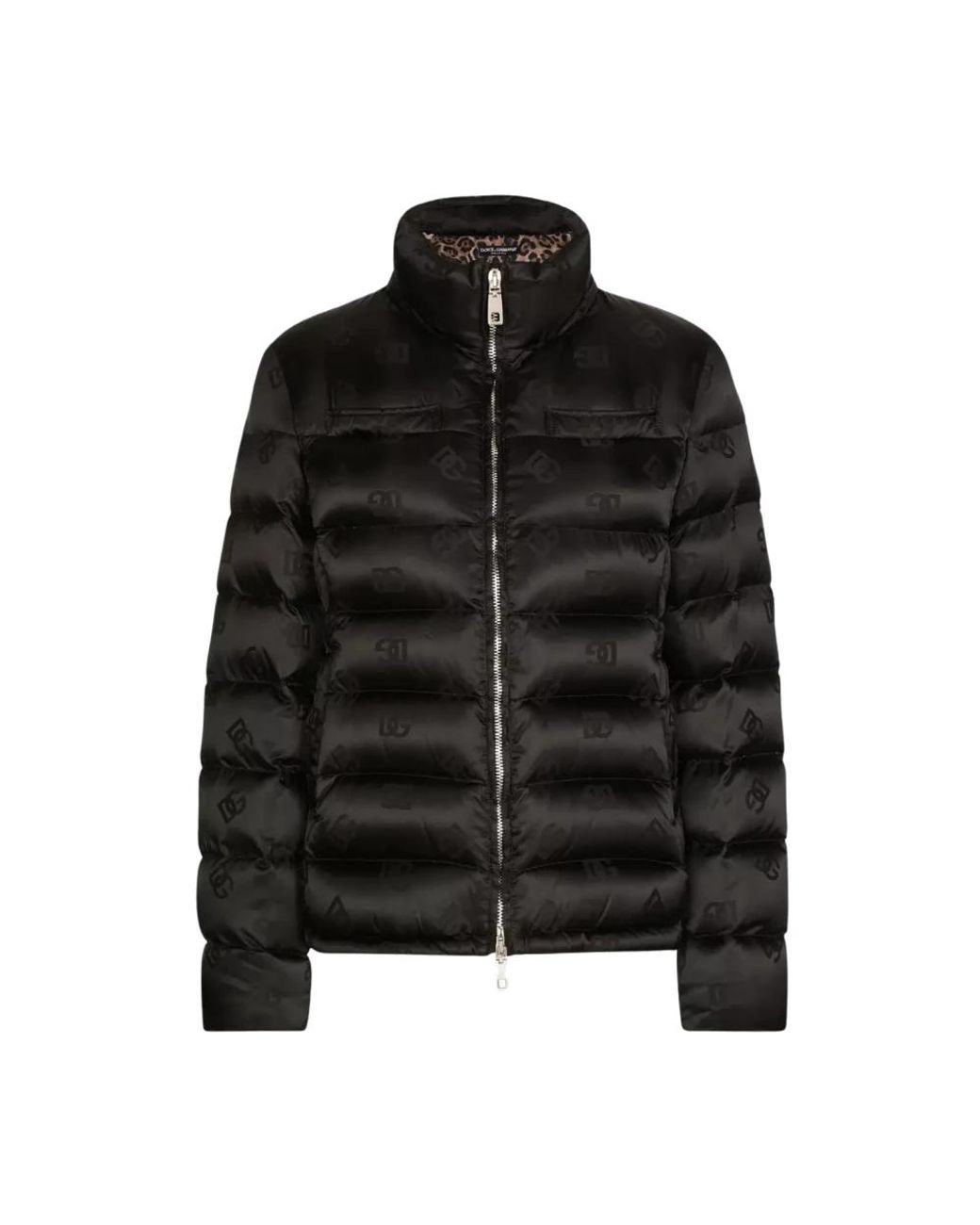 Dolce & Gabbana Black Down Jackets