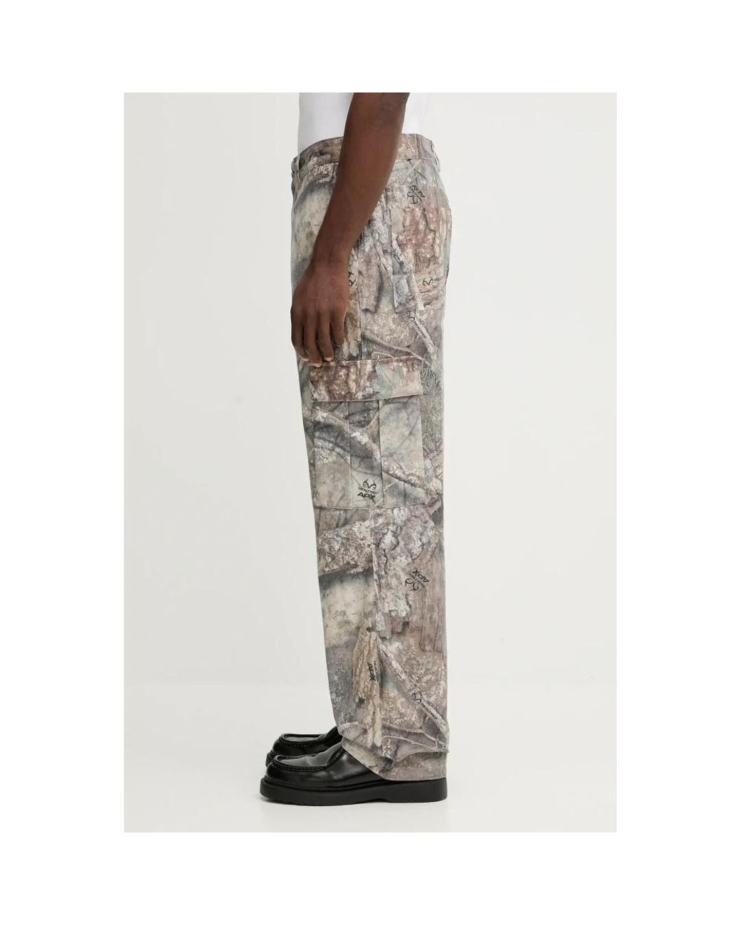 Wide Trousers Represent pour homme en coloris Gray