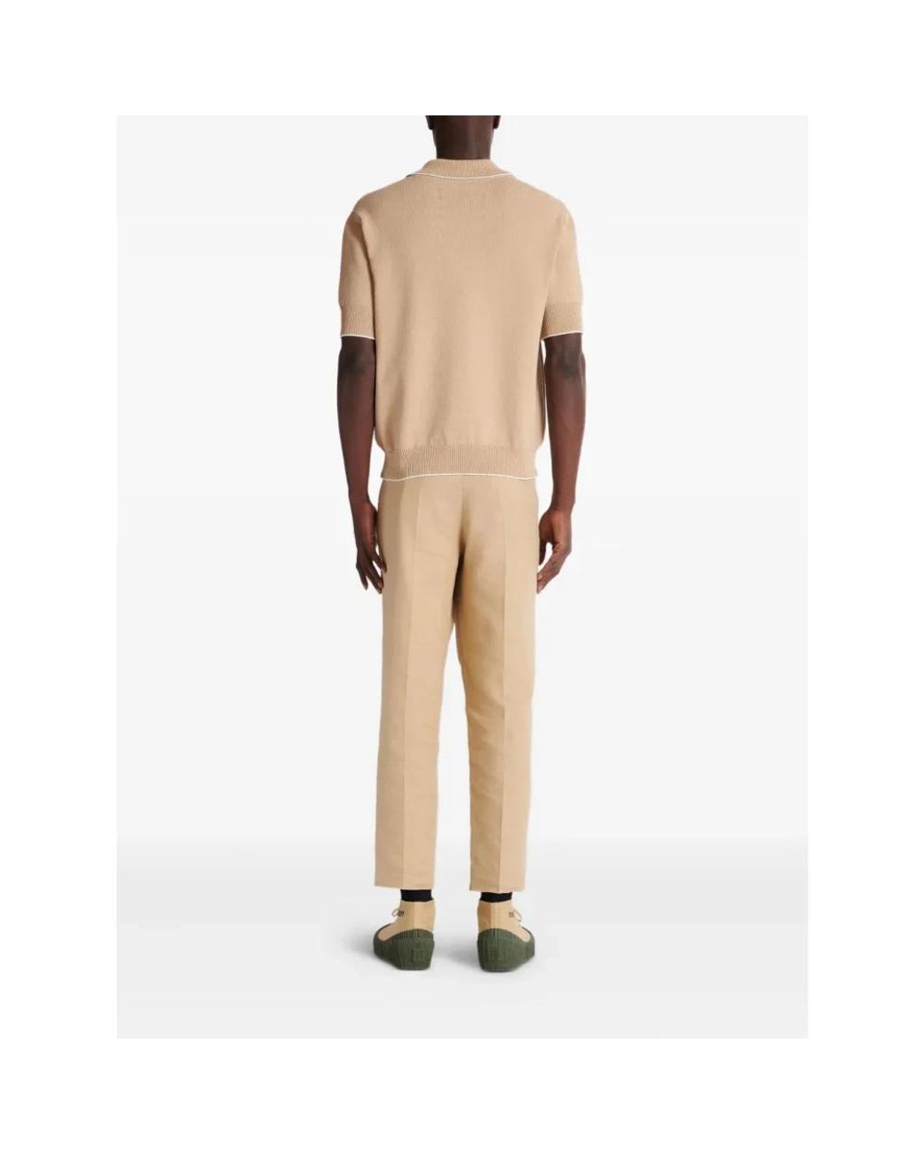 Balmain Natural Polo Shirts for men