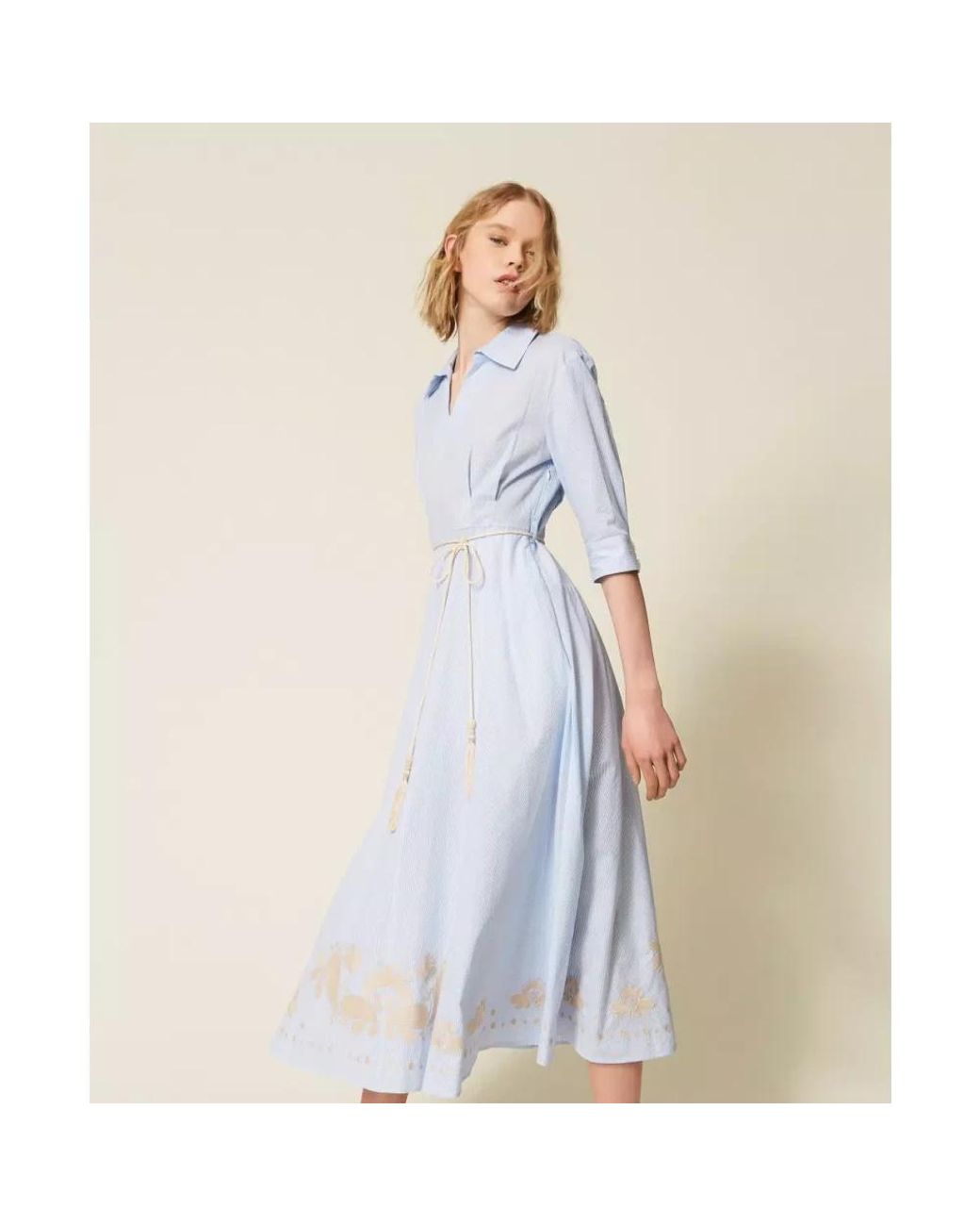 Twinset Blue Midi Dresses