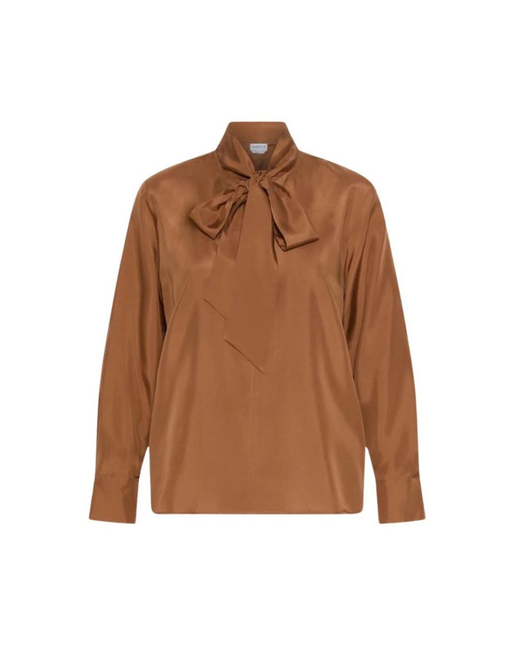 Marella Overhemden ,Bruin ,Blouses in het Brown