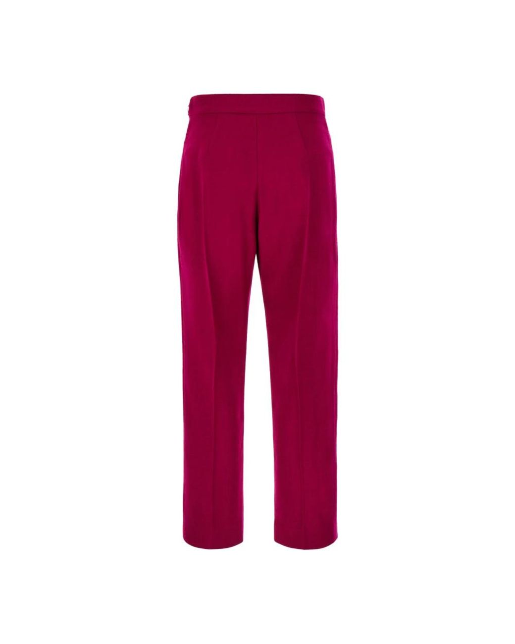 Fendi Red Slim-Fit Trousers