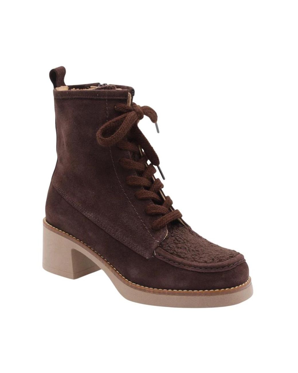 CTWLK Brown Heeled Boots