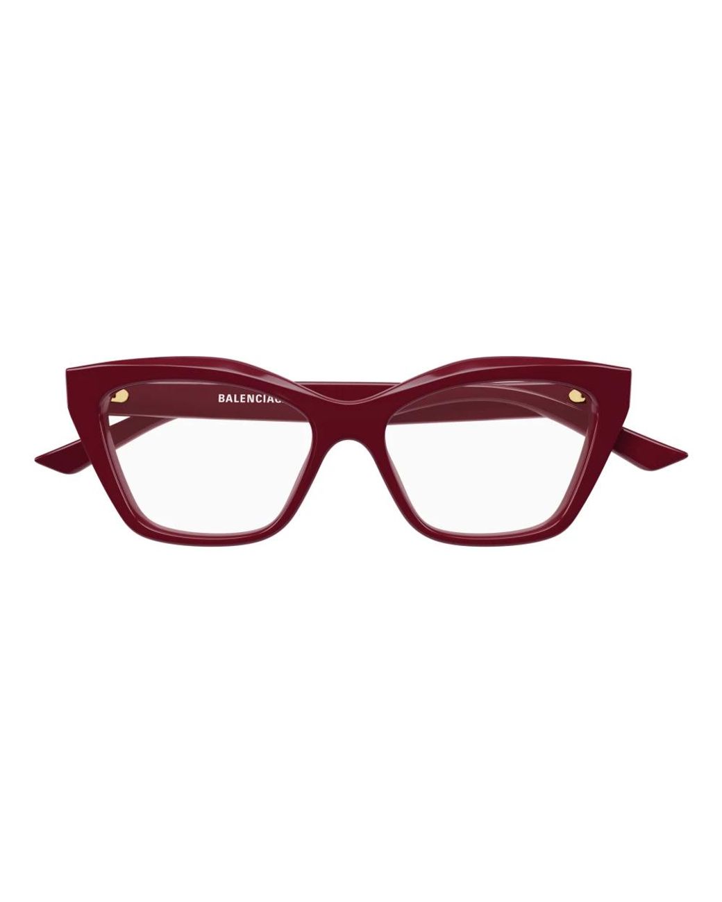 Balenciaga Red Glasses