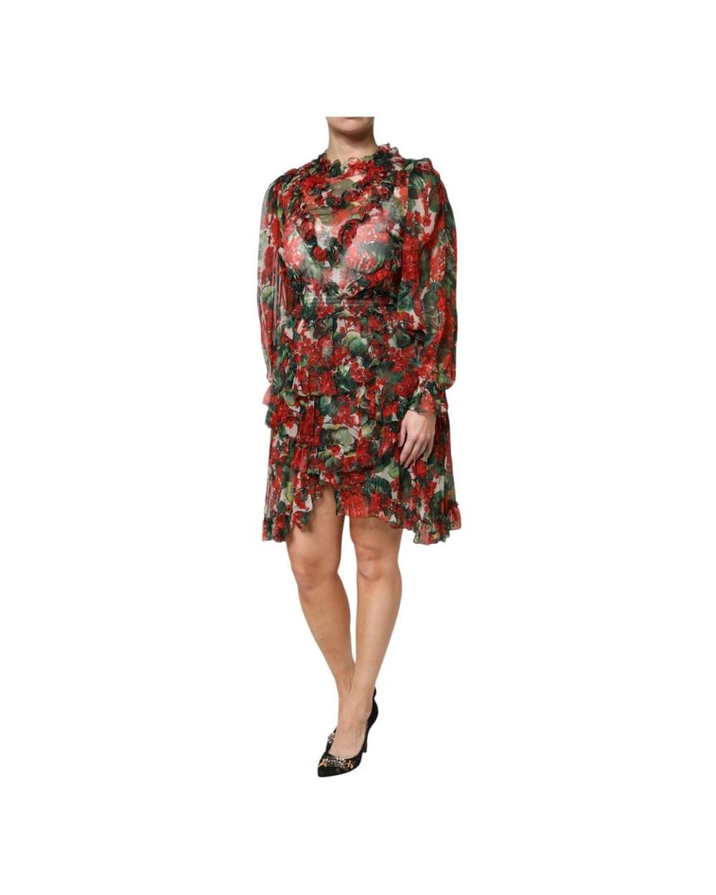 Dolce & Gabbana Brown Midi Dresses