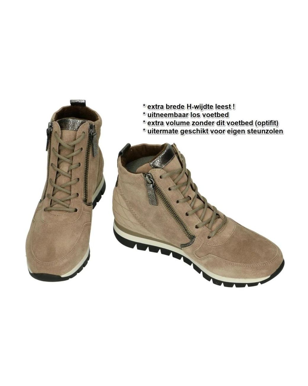 Gabor Natural Dreamvelour Mini Points Boot