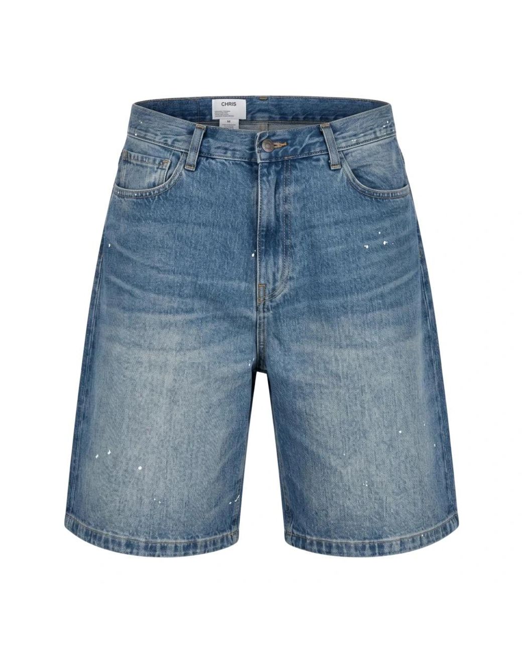 Carhartt Blue Denim Shorts for men