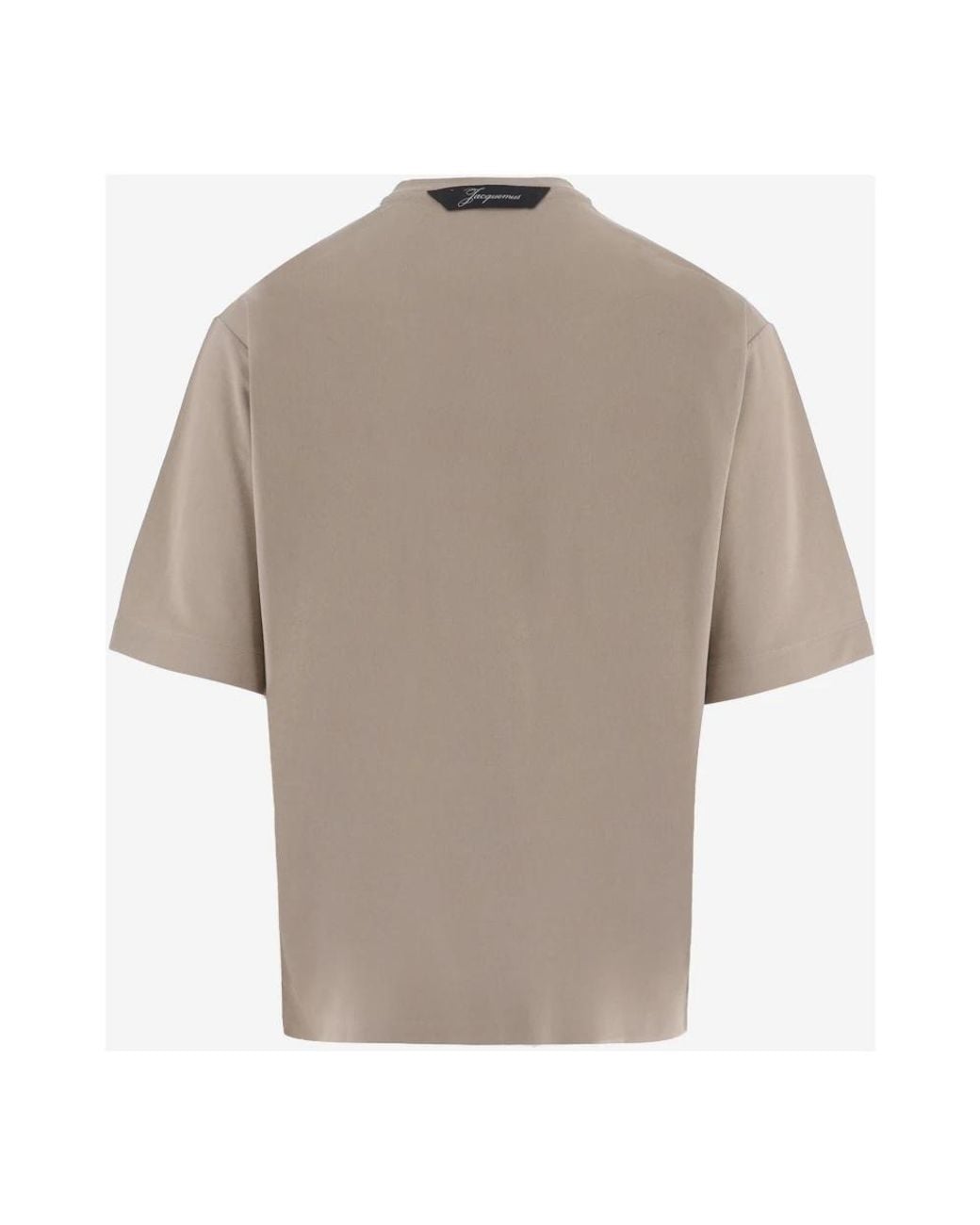 Jacquemus Natural T-Shirts for men