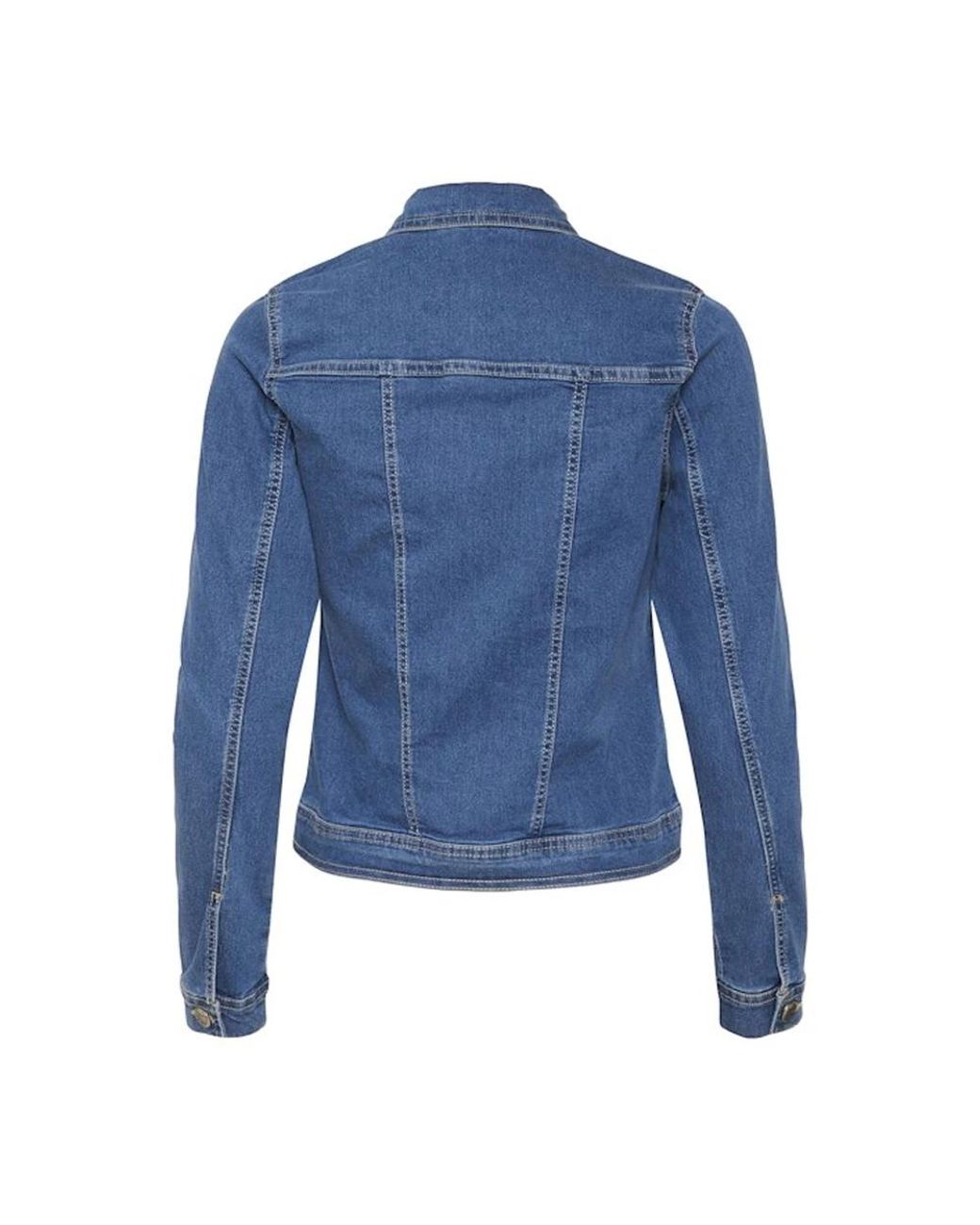 Denim Jackets di Kaffe in Blue