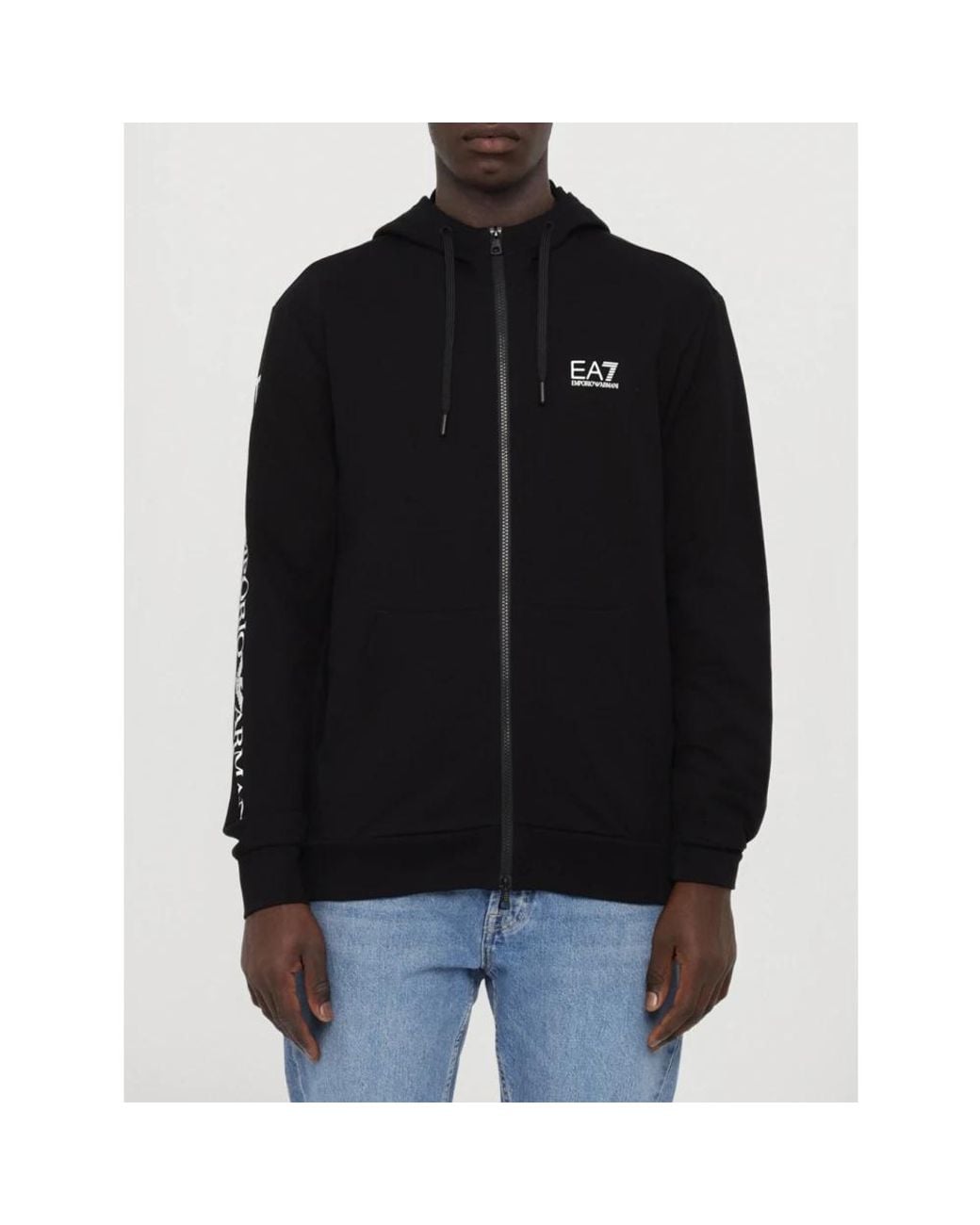 Zip-Throughs EA7 de hombre de color Black