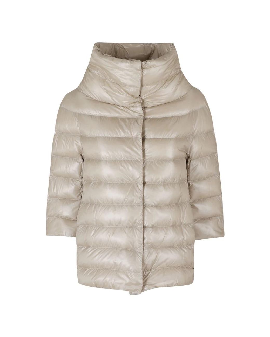 Herno Gray Winter Jackets