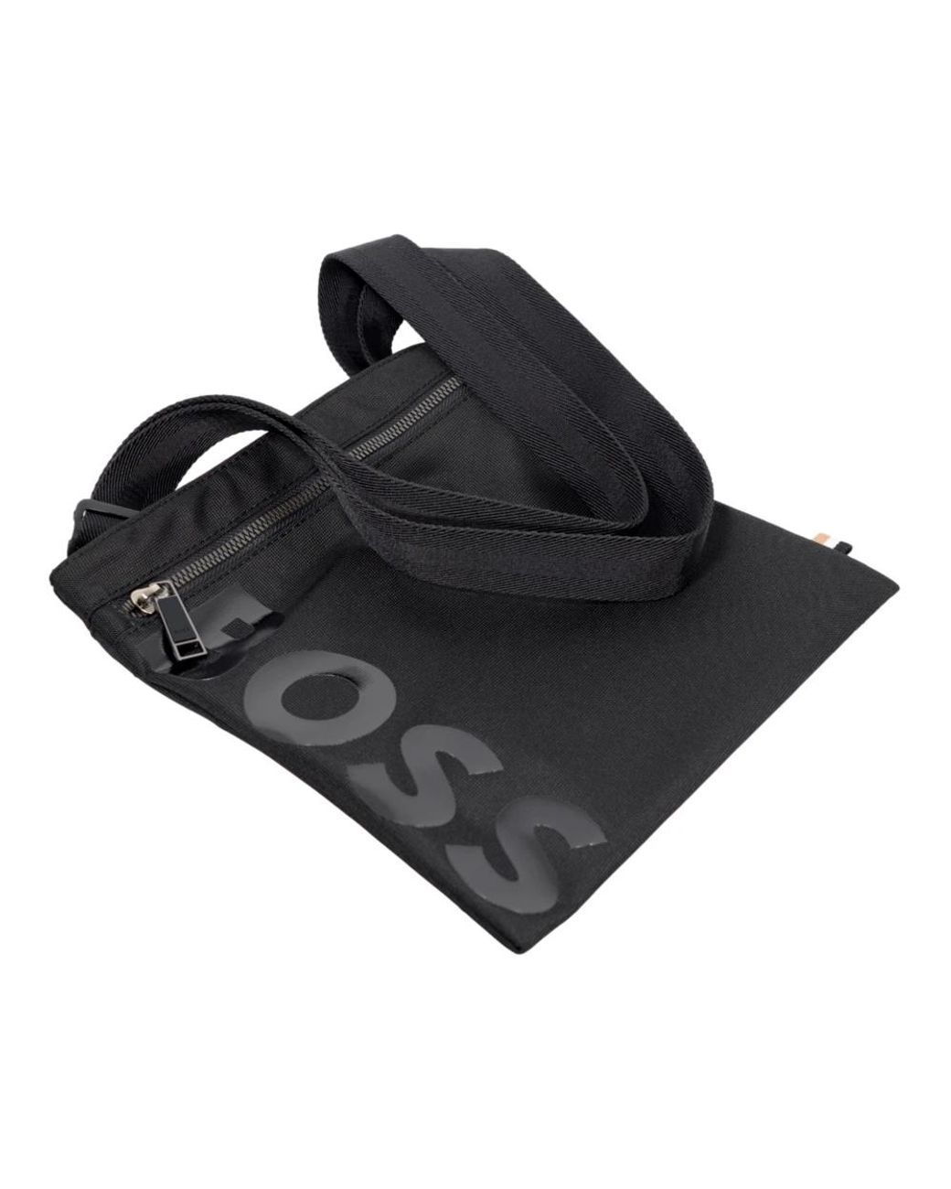 Boss Black Cross Body Bags for men