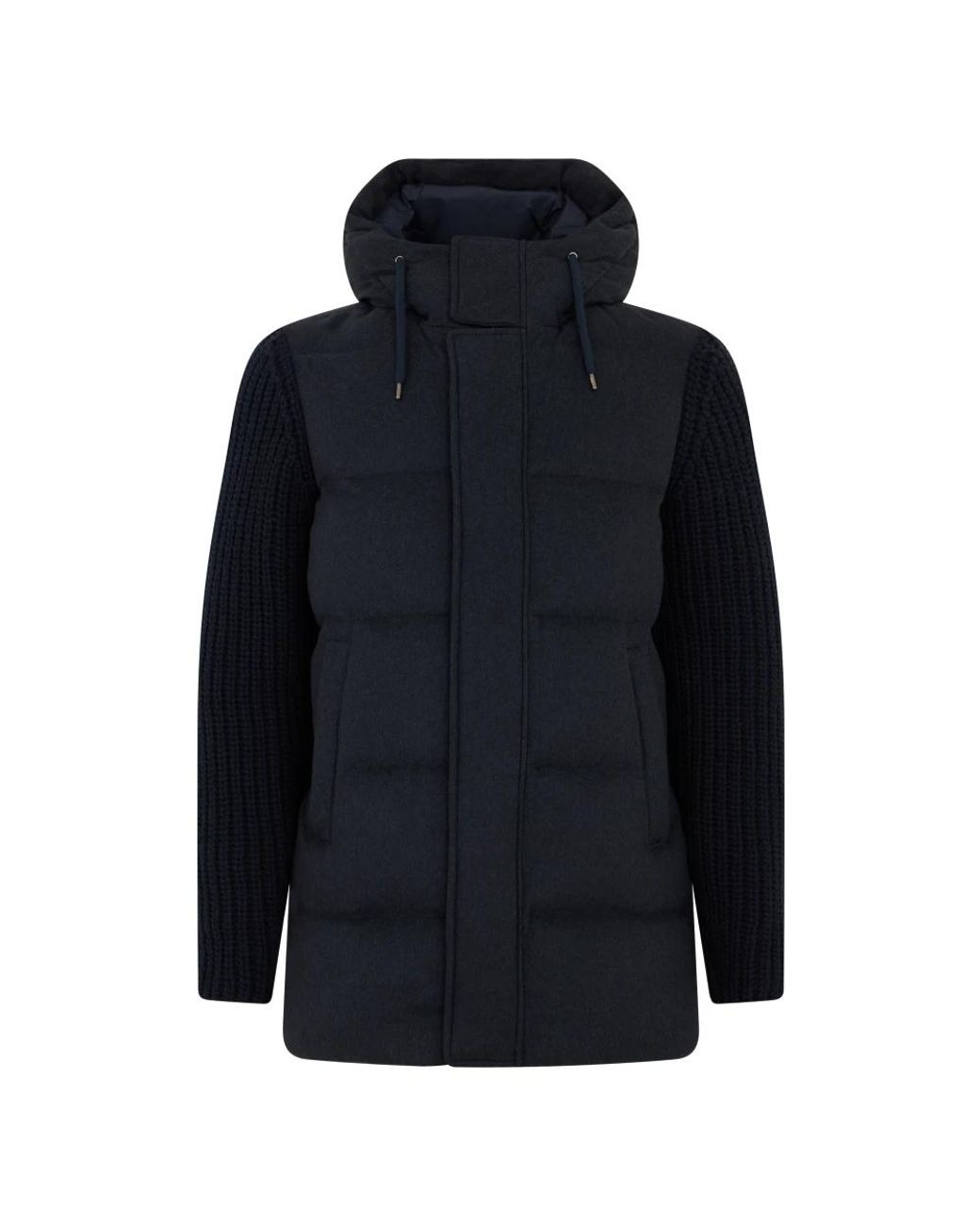 Herno Blue Winter Jackets for men