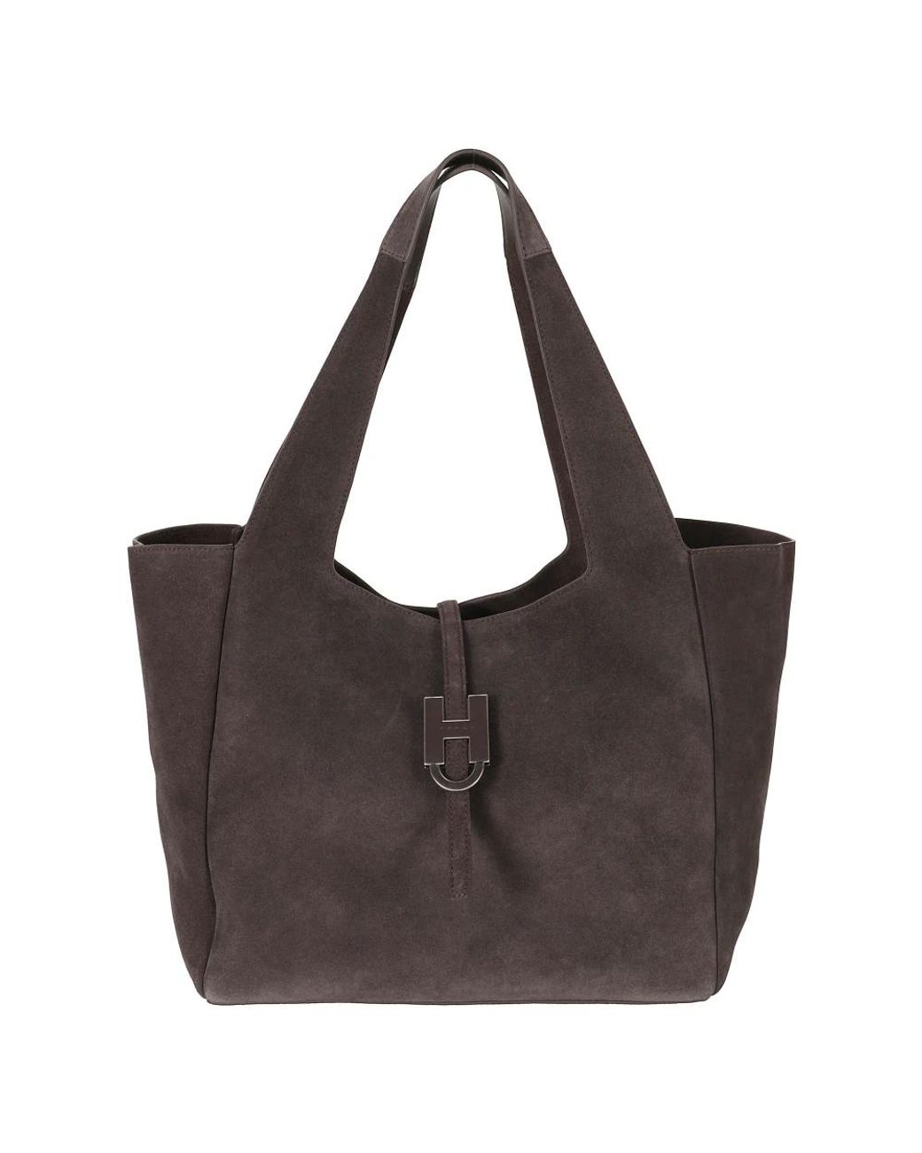 Hogan Brown Shopping Bags