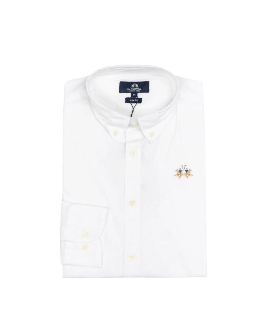 La Martina White Formal Shirts for men
