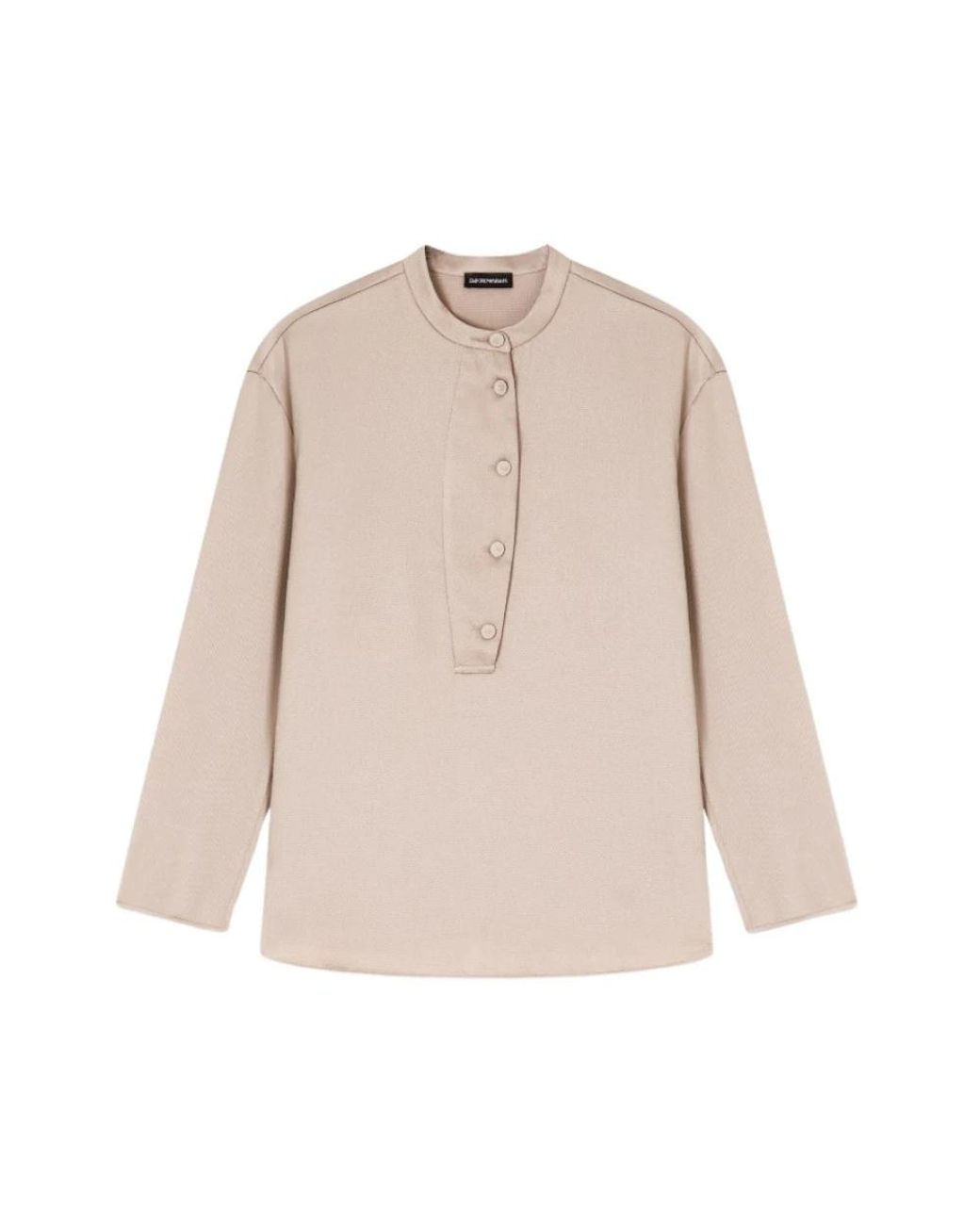 Emporio Armani Natural Blouses