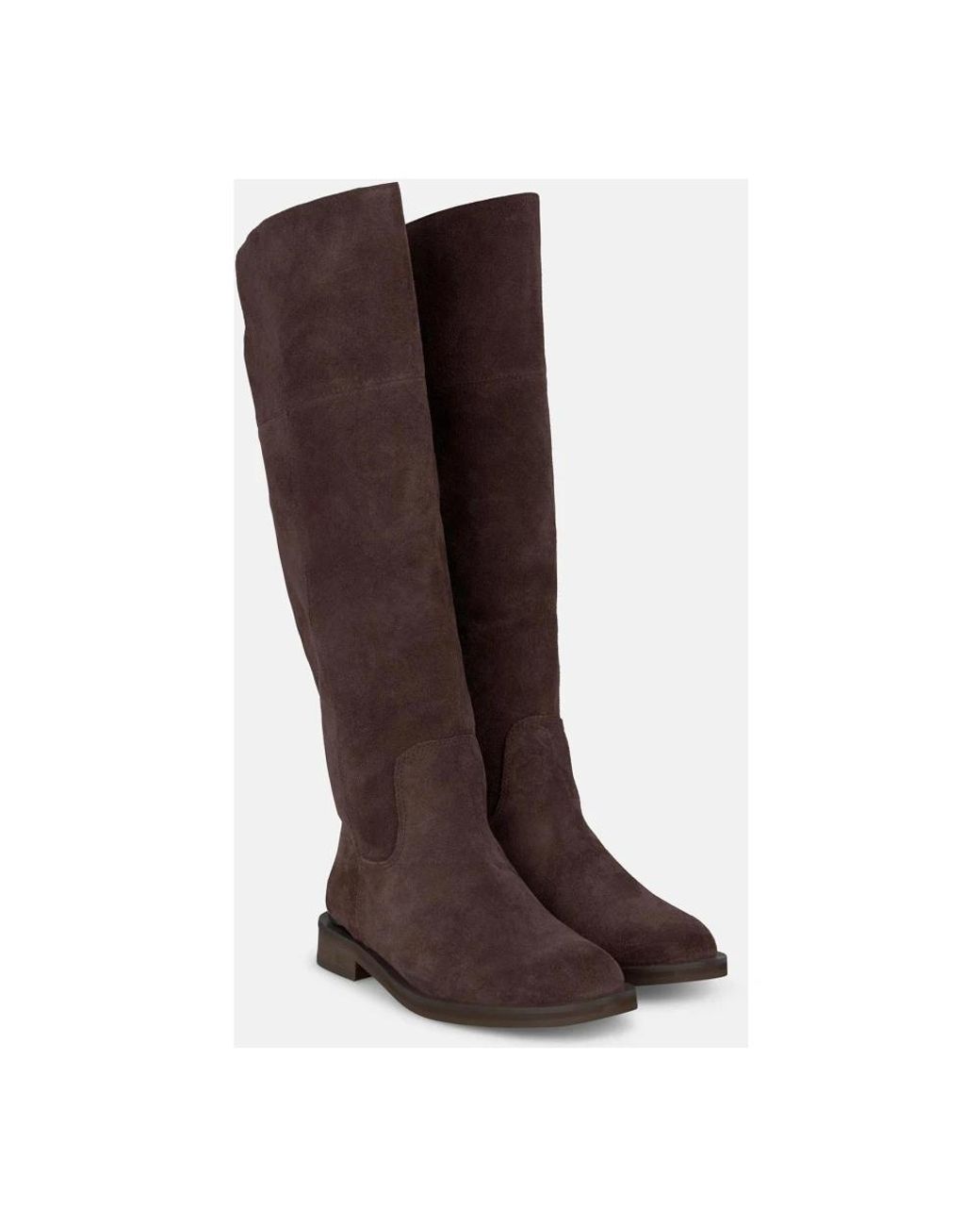 Alma En Pena. Brown High Boots