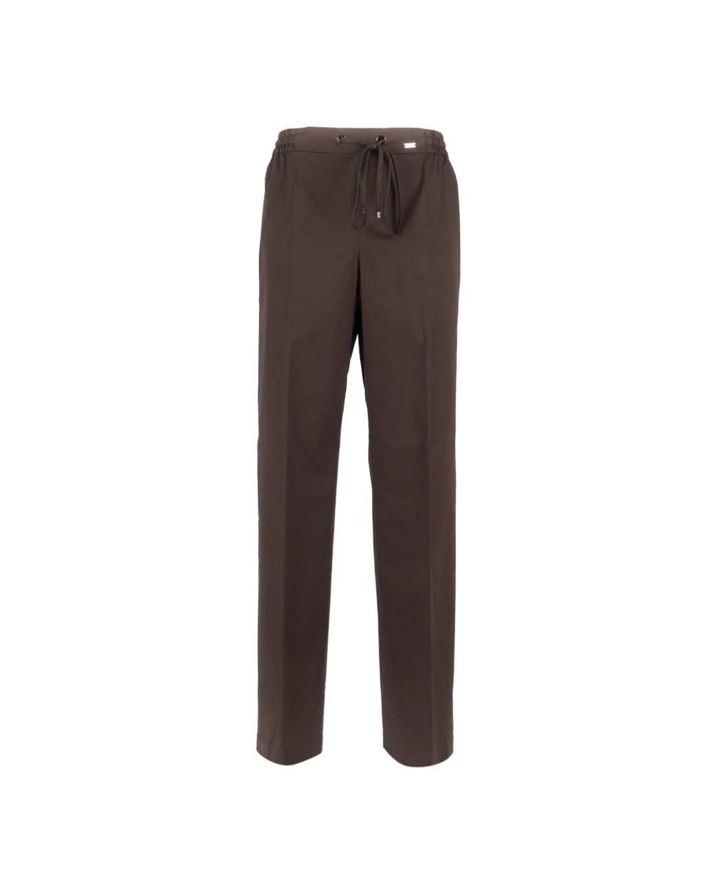 Fay Brown Wide Trousers