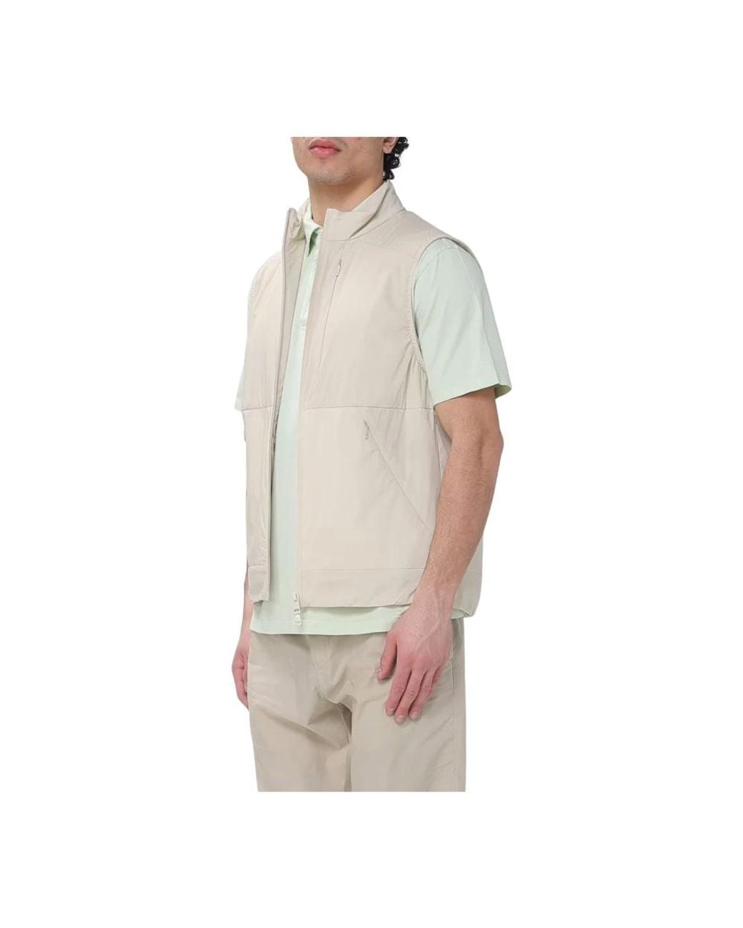 DUNO Gray Waistcoats for men