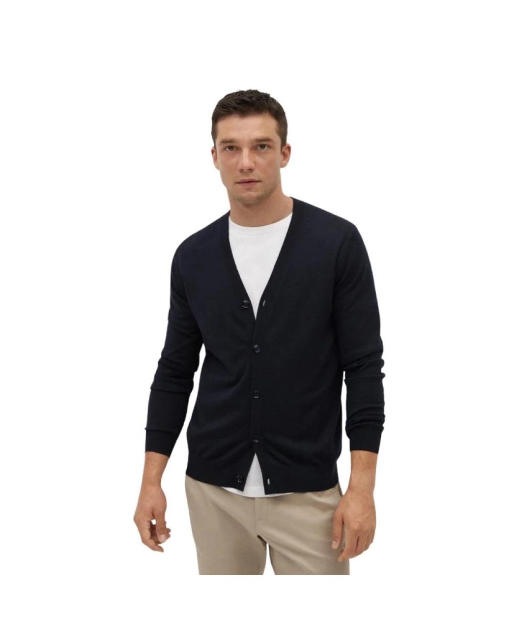 Cardigans di Barba Napoli in Blue da Uomo