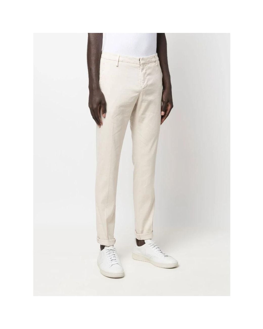 Dondup Natural Slim-Fit Trousers for men