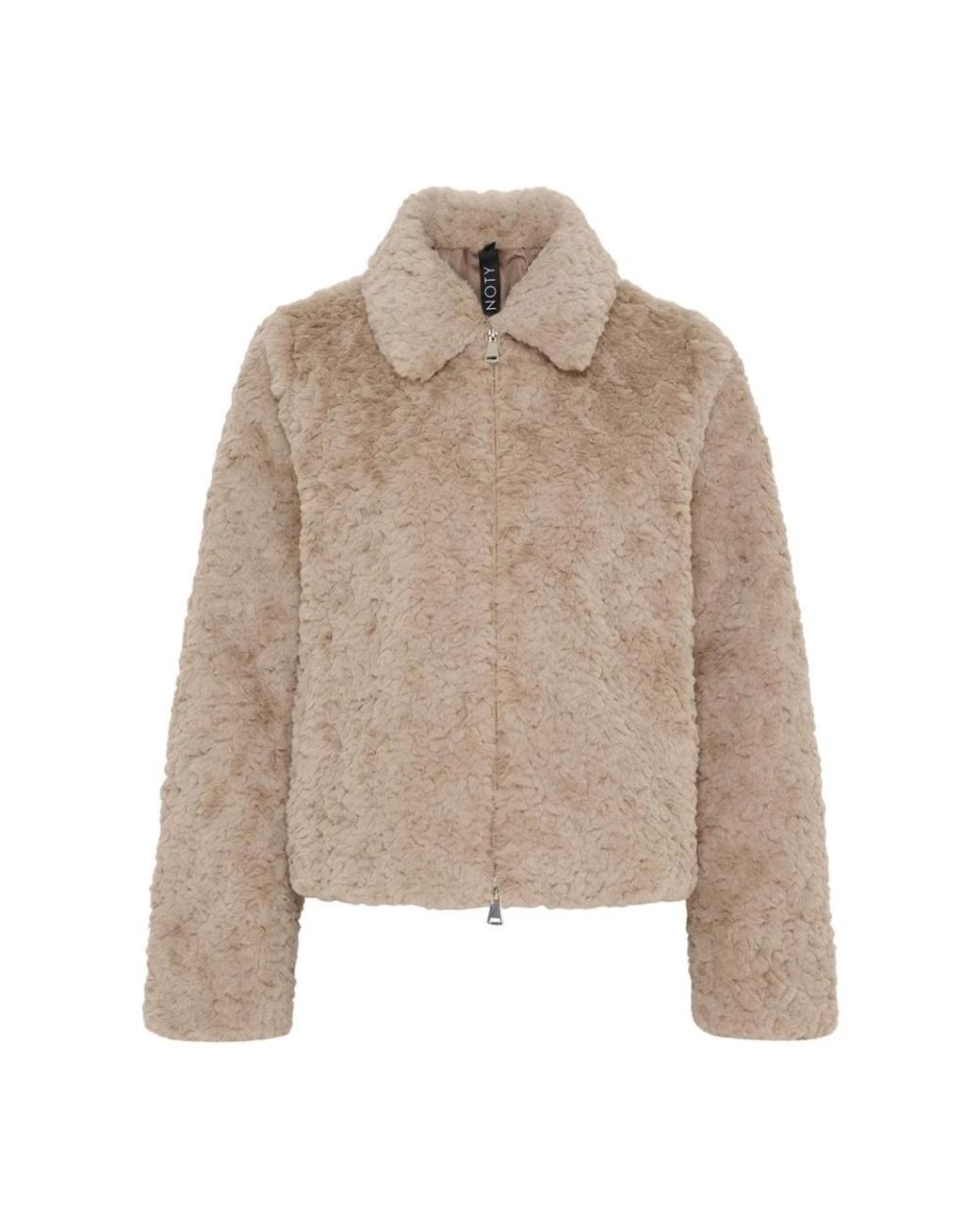 Notyz Natural Faux Fur & Shearling Jackets
