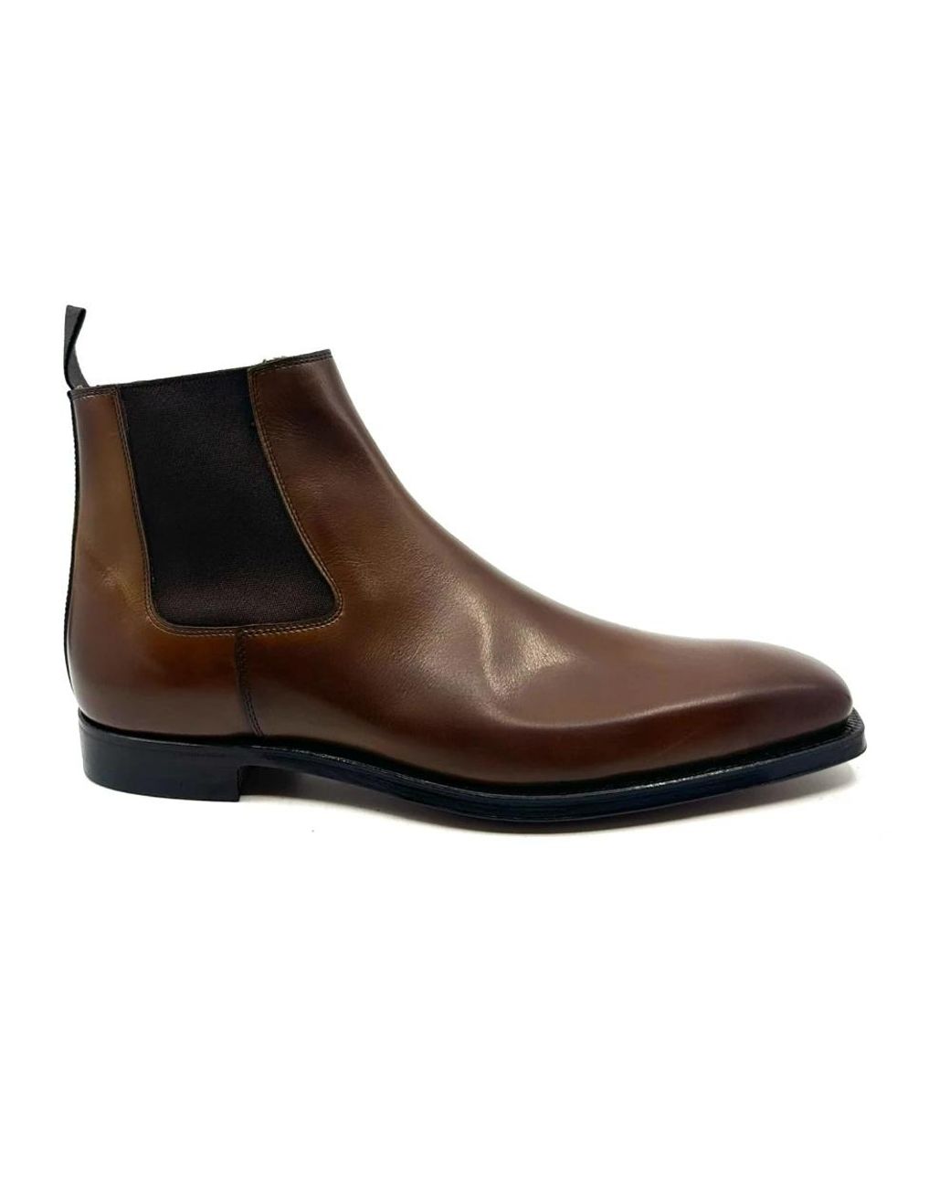 Crockett and Jones Brown Chelsea Boots for men