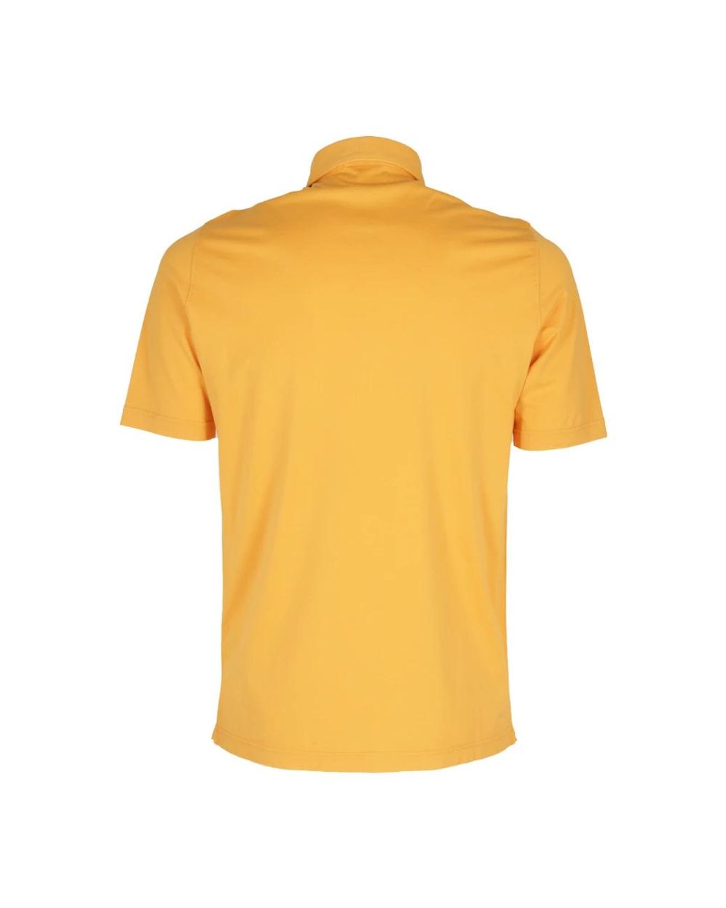 FILIPPO DE LAURENTIIS Yellow Polo Shirts for men
